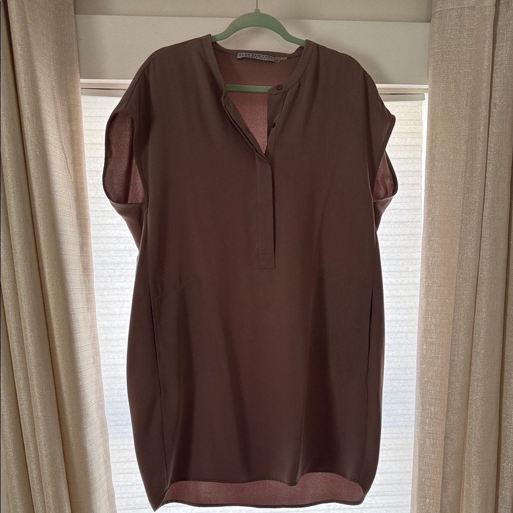 Marc New York Chocolate Tunic Dress
